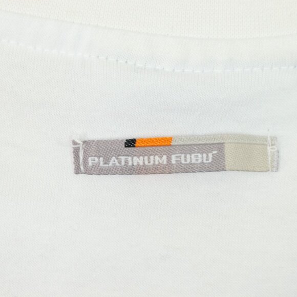Platinum FUBU Russell of Fat Albert TShirt L 16/18 White Cotton Graphic Crewneck - Picture 15 of 16